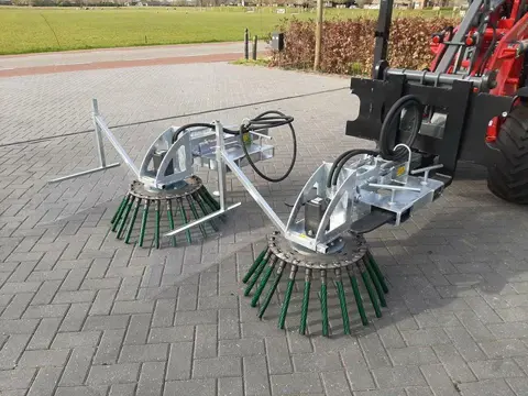 Hydraulische onkruidborstel