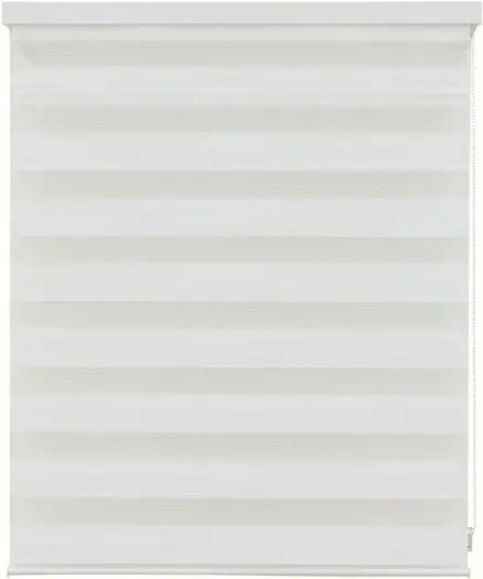 Duo Rolgordijn Lichtdoorlatend - Uni Wit