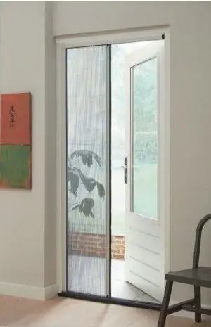 LUXE Plisse hordeur BRUYNZEEL S500 98x199.5