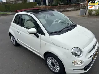 Fiat 500 1.0 Hybrid Launch cabriolet 34000 km ! airco nieuwe a.p.k.