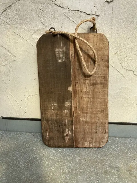 SERVEERPLANK SNIJPLANK 50x30x3 CM INDIAANS HARDHOUT GROOT