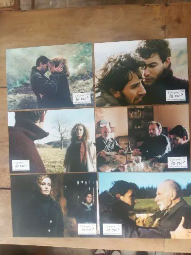 C ' EST QUA LA VIE ? lobbycard set.