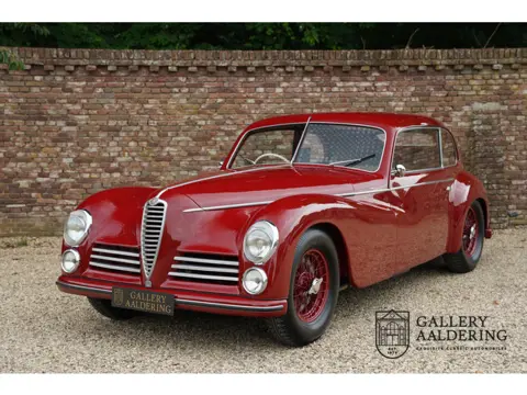 Alfa Romeo 6c 2500 Freccia d'Oro "Body off" restored preserving the original interior, Notable role 