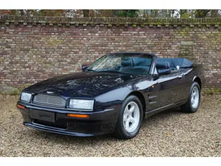 Aston Martin Virage Volante LHD with only 26000 KMS! European car (Kroymans NL), "Porsche" Nachtblau