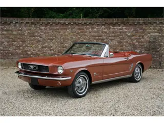 Ford Mustang 289 Convertible "Emberglo" Only one owner from new, Highly original unrestored conditio