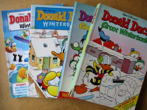 Donald duck winterboek adv7926
