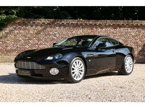 Aston Martin V12 Vanquish "Low mileage" Executed in deep "Bowland Black over Charcoal" interior with