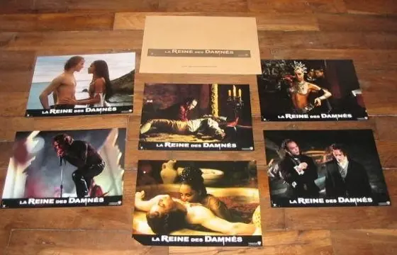 QUEEN OF THE DAMNED lobbycard set.