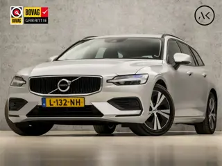 Volvo V60 2.0 B3 Sport 177Pk Automaat (APPLE CARPLAY, GROOT NAVI, TREKHAAK, CAMERA, SPORTSTOELEN, AD