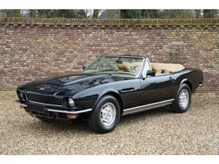 Aston Martin V8 Volante Very original condition, Great colour combination, Finished in Ravens Black 