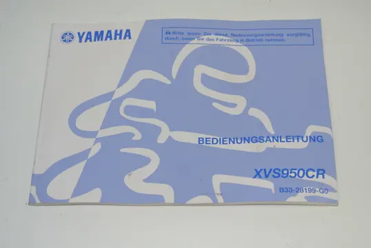INSTRUCTIEBOEKJE Yamaha XV 950 R 2016 - 2018