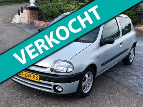 Renault Clio RT1.6 RN AUT 1999 Grijs 128DKM NAP!/LEUKE AUTO!