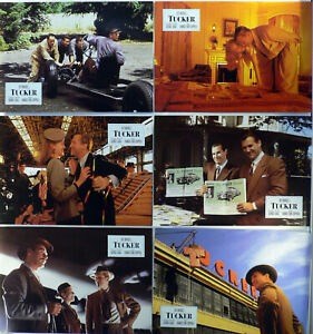 TUCKER THE MAN AND HIS DREAM lobbycard set.