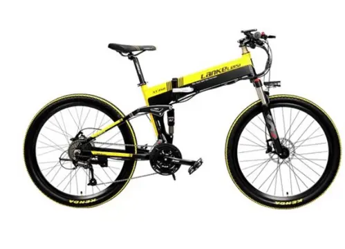 LANKELEISI XT750 Folding Electric Bike Bicycle
