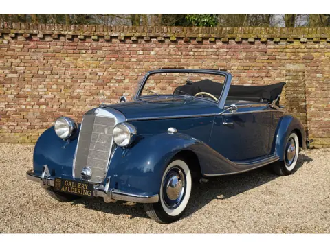 Mercedes-Benz 170 s Convertible-A Professionally restored by specialist Bart Holland, Beautiful and 
