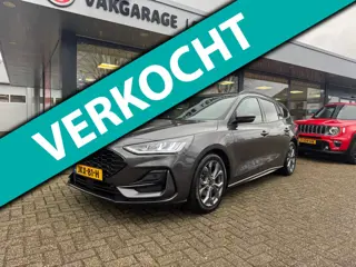 Ford Focus Wagon 1.0 EcoB. 125 pk MHybrid ST Line X, Rijklaarprijs / 12 mnd bovag garantie