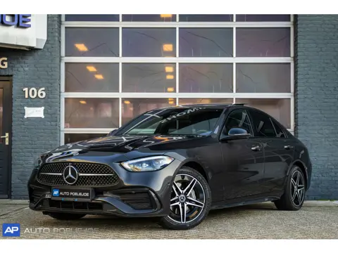 Mercedes-Benz C-Klasse sedan 300 e AMG Line Pano, Leder, 18LM, 360 Camera, Navi, Alarm, Elec Stoelen