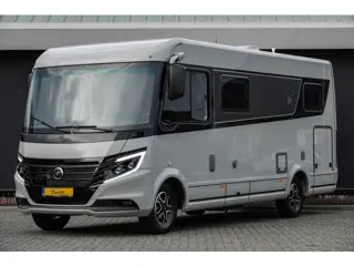 NIESMANN BISCHOFF iSmove 6.9 E 180Pk Automaat | Eifelgrijs | Lengtebedden