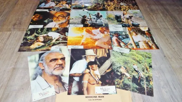 MEDICINE MAN lobbycard set.