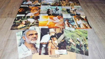 MEDICINE MAN lobbycard set.