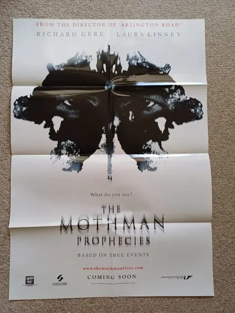 THE MOTHMAN PROPHECIES filmposter.