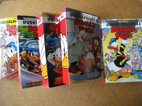 Donald duck dubbelpocket adv8446