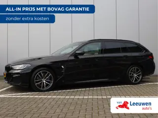 BMW 5 Serie Touring 530e M-sport | Trekhaak | Pano | H&K | Head-up | Org. NL