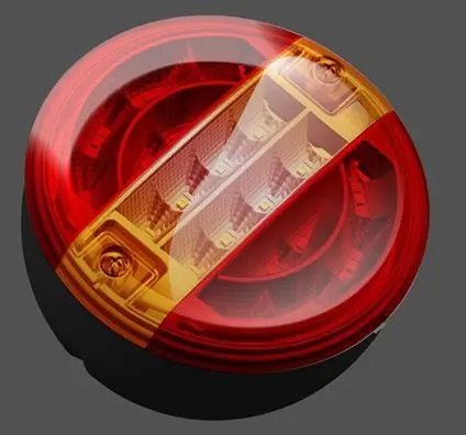 Led Achterlicht Rond 14cm