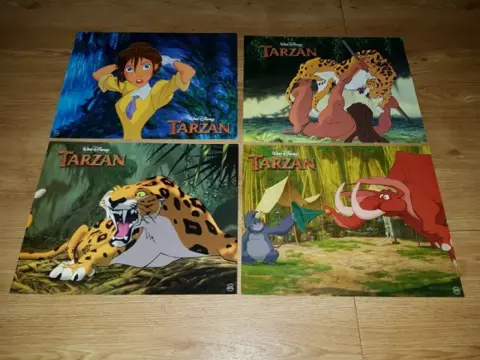 TARZAN lobbycard set.
