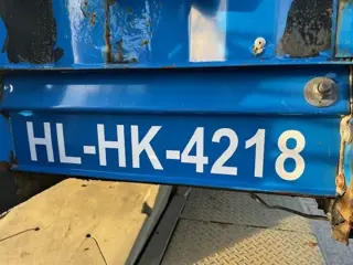 Krone 5x XL Krone mega vario schuifzeil trailer Duits kenteken