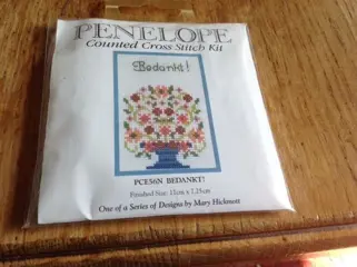 Borduurpakket, Penelope / Anchor - COMPLEET