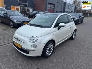 Fiat 500 1.0 TwinAir Lounge 2013 Wit | Pano | Apk