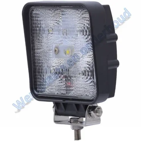 OP=OP Led werklamp vierkant 10-30V 15W Radio ontstoord
