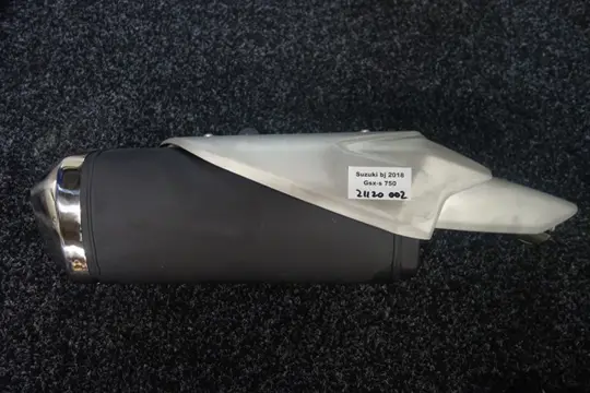 UITLAAT Suzuki GSX S 750 2017 - 2018
