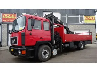 MAN 19.262 FL/LL-1 / 4x2 / Kraan - Crane HIAB260 (bj 1990)