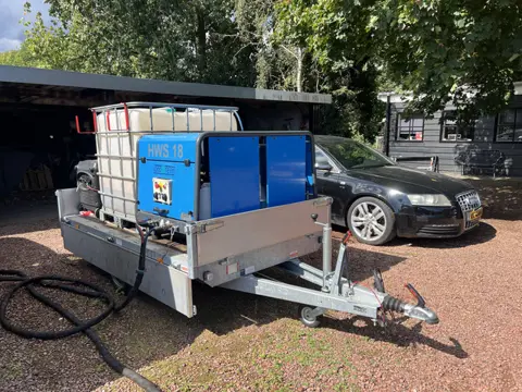 EDUARD P3 HWS 18 IproGreen Onkruid Machine Sinemaster IG6000 Aggregaat