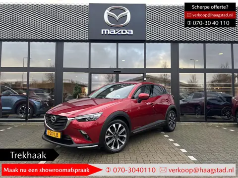 Mazda CX-3 2.0 SkyActiv-G 121 Luxury 1e Eigenaar / Dealer Onderhouden / Trekhaak / Apple Carplay-And