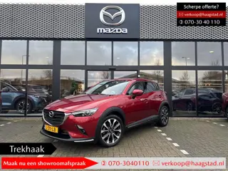 Mazda CX-3 2.0 SkyActiv-G 121 Luxury 1e Eigenaar / Dealer Onderhouden / Trekhaak / Apple Carplay-And
