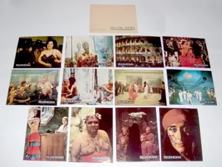 FELLINI ' S ROMA lobbycard set.