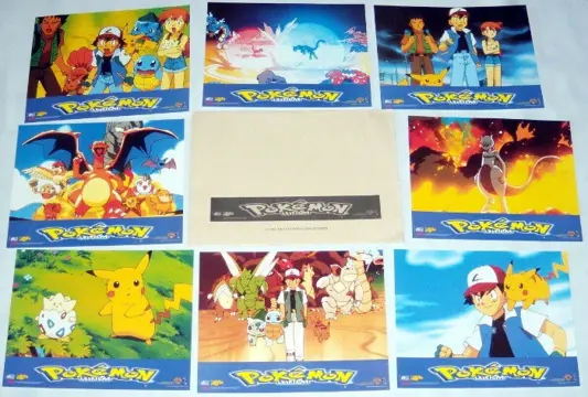 POKEMON THE FIRST MOVIE lobbycard set.