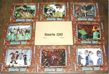 FLUSHED AWAY lobbycard set.