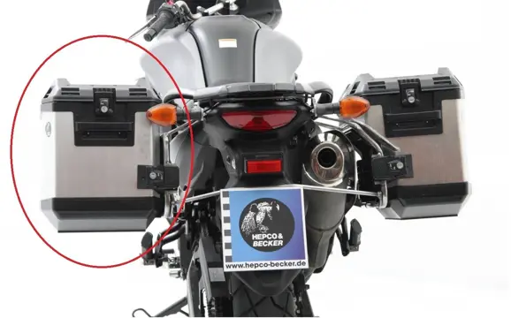 LINKER KOFFER Moto Accessoires Bagage 1980 - 2014