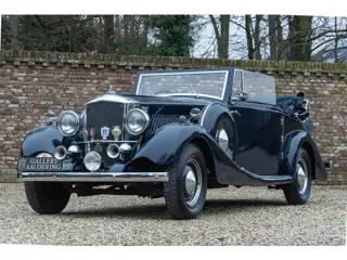 Railton Fairmile II DHC A strong name in the world of "unknown" classic cars, Restored and used for 