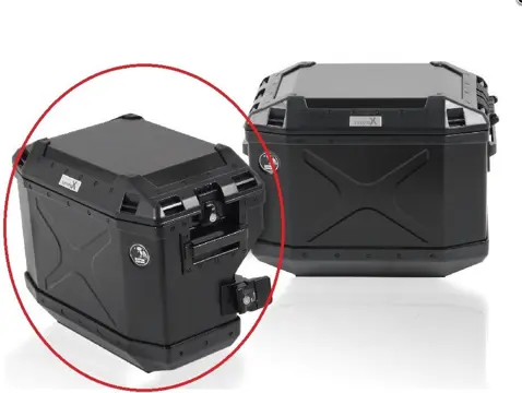 LINKER KOFFER Moto Accessoires Bagage 1980 - 2014