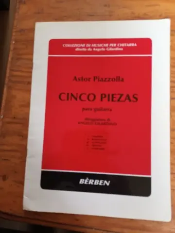 Astor Piazzolla - Cinco Piezas para guitara
