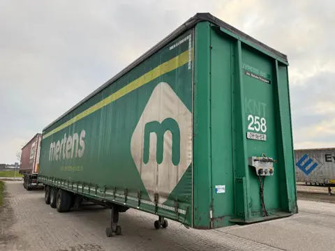 Van Hool 2005 Van Hool mega schuifzeiler met liftas & kooiaap aansluiting