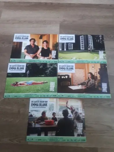 DE LAATSTE DAGEN van EMMA BLANK lobbycard set.