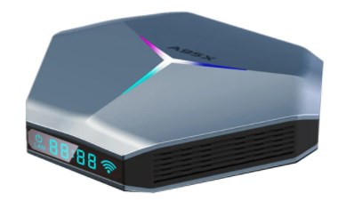 A95X F4 Android 10 Amlogic S905X4 4GB/64GB TV BOX RGB Light