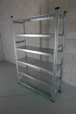 AKTIE Stelling Legbordstelling Magazijnstelling Metalsistem