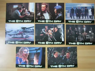 THE 6TH. DAY lobbycard set.